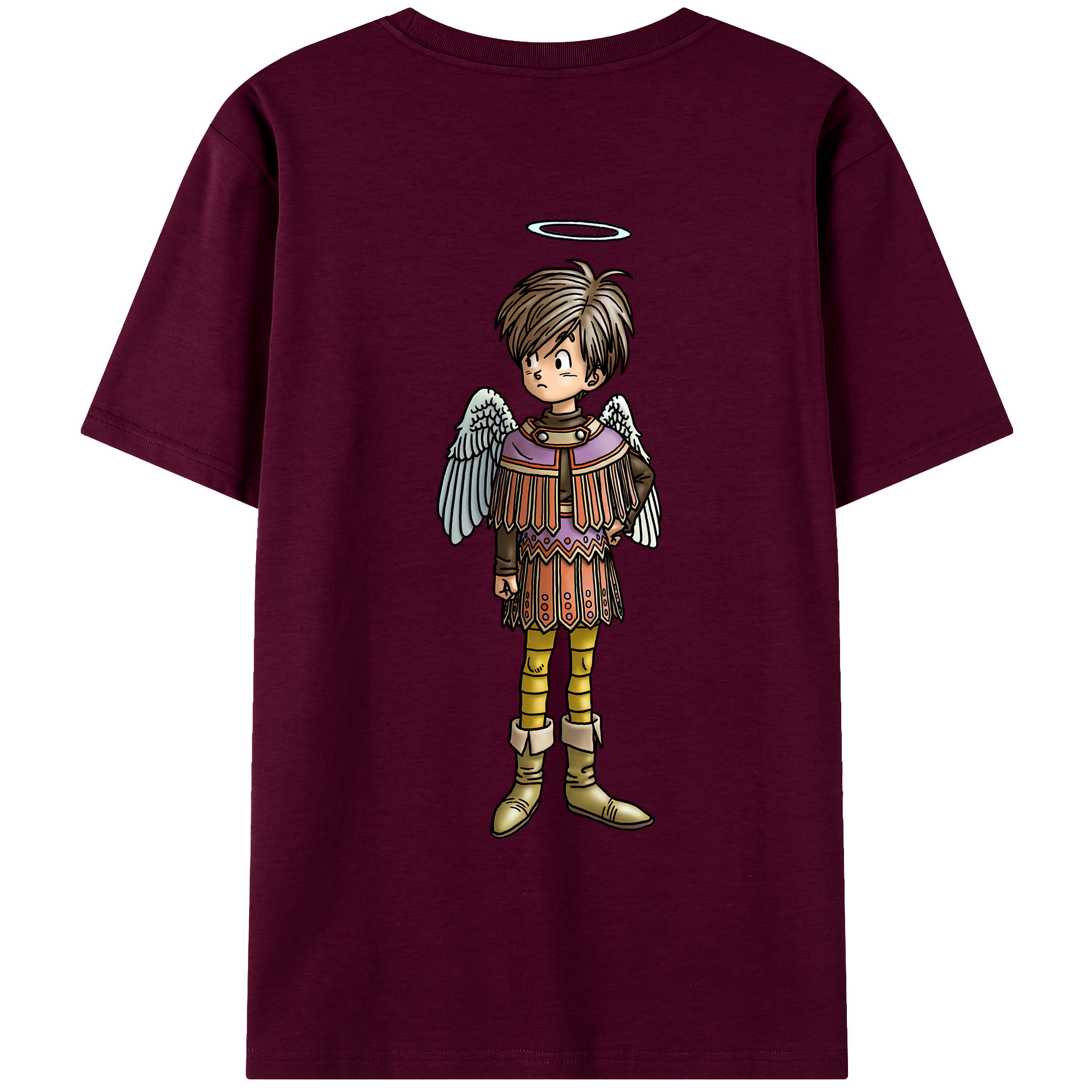 （画像用） ドラゴンクエスト Doragon Kuesuto Dragon Quest レディース半袖Tシャツ(バックプリント)